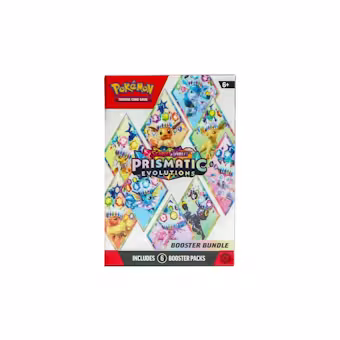 Pokemon Scarlet & Violet: Prismatic Evolutions 6-Pack Booster Bundle