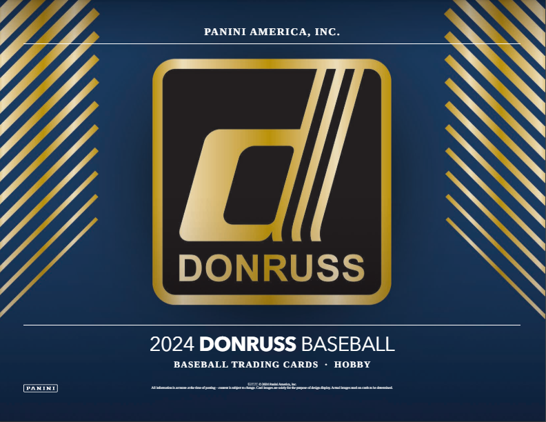 2024 Panini Donruss Baseball Hobby Box