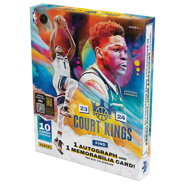2023/24 panini court kings basketball hobby box