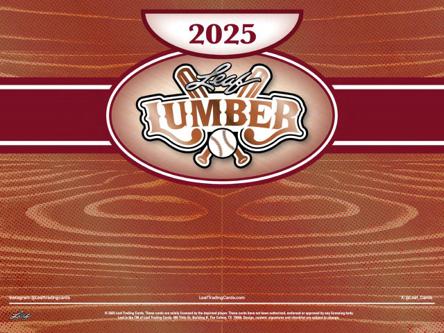 2025 Leaf Lumber Baseball Hobby Box (Presell)