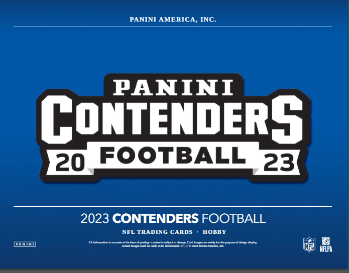 2023 Panini Contenders Football Hobby Box