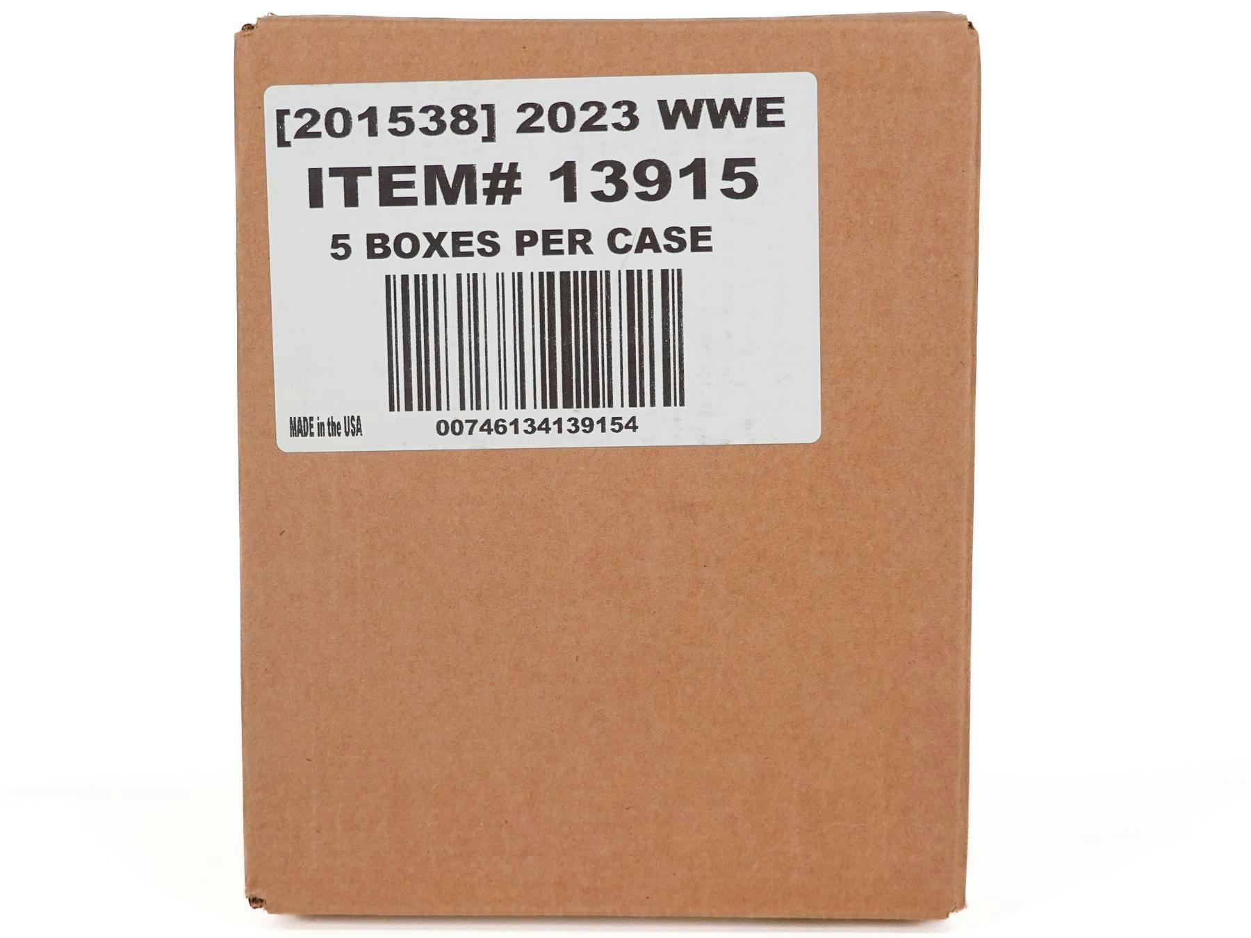 2023 Panini Immaculate WWE Wrestling Hobby 5-Box Case