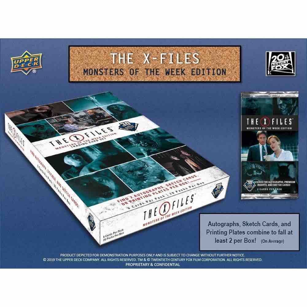 Upper Deck The X-Files - Monsters of the Week Edition Box