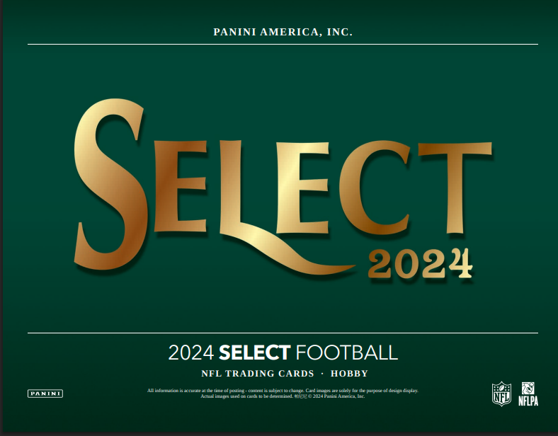  2024 Panini Select Football Hobby 12-Box Case