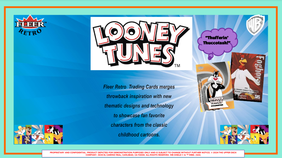 Fleer Retro Looney Tunes Hobby Box (Upper Deck 2024) (Presell)