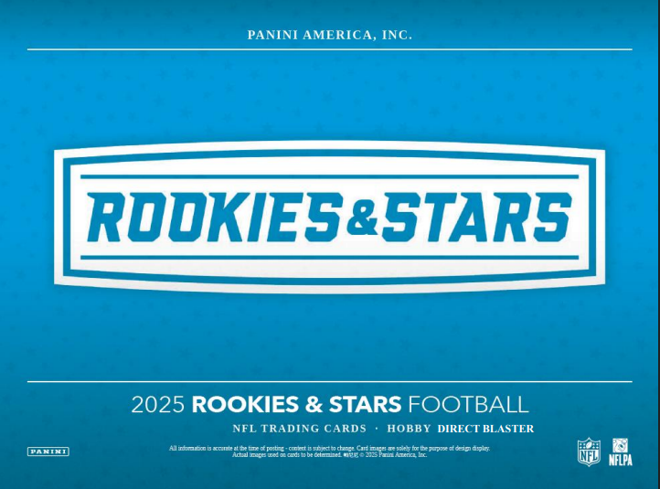 2025 Panini Rookies & Stars Football Hobby Blaster 20-Box Case 