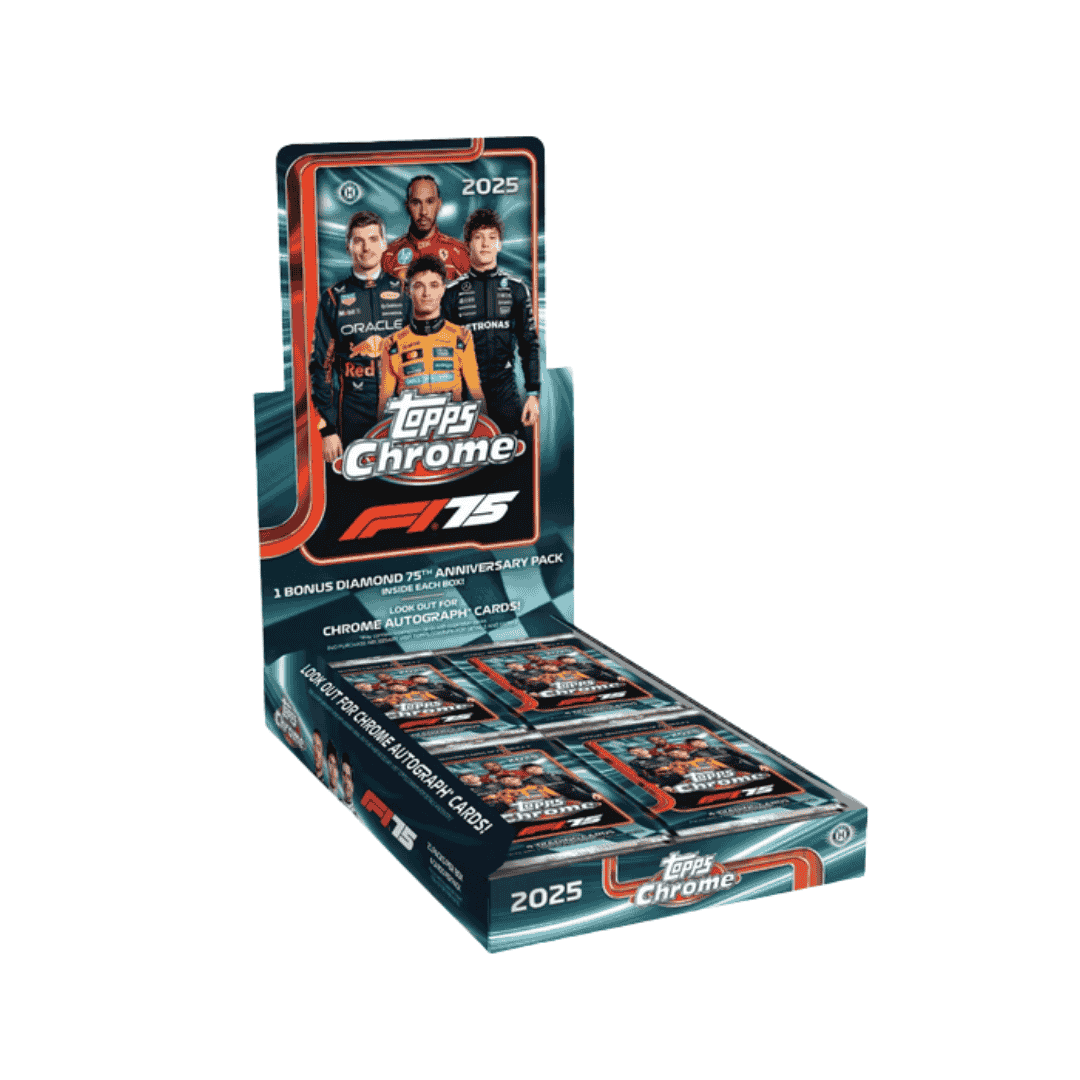  2025 Topps Chrome Formula 1 Racing Hobby Box