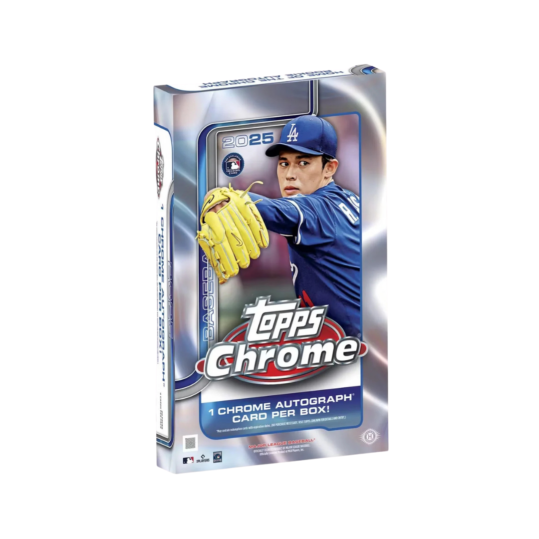 2025 Topps Chrome Baseball Hobby 12-Box Case