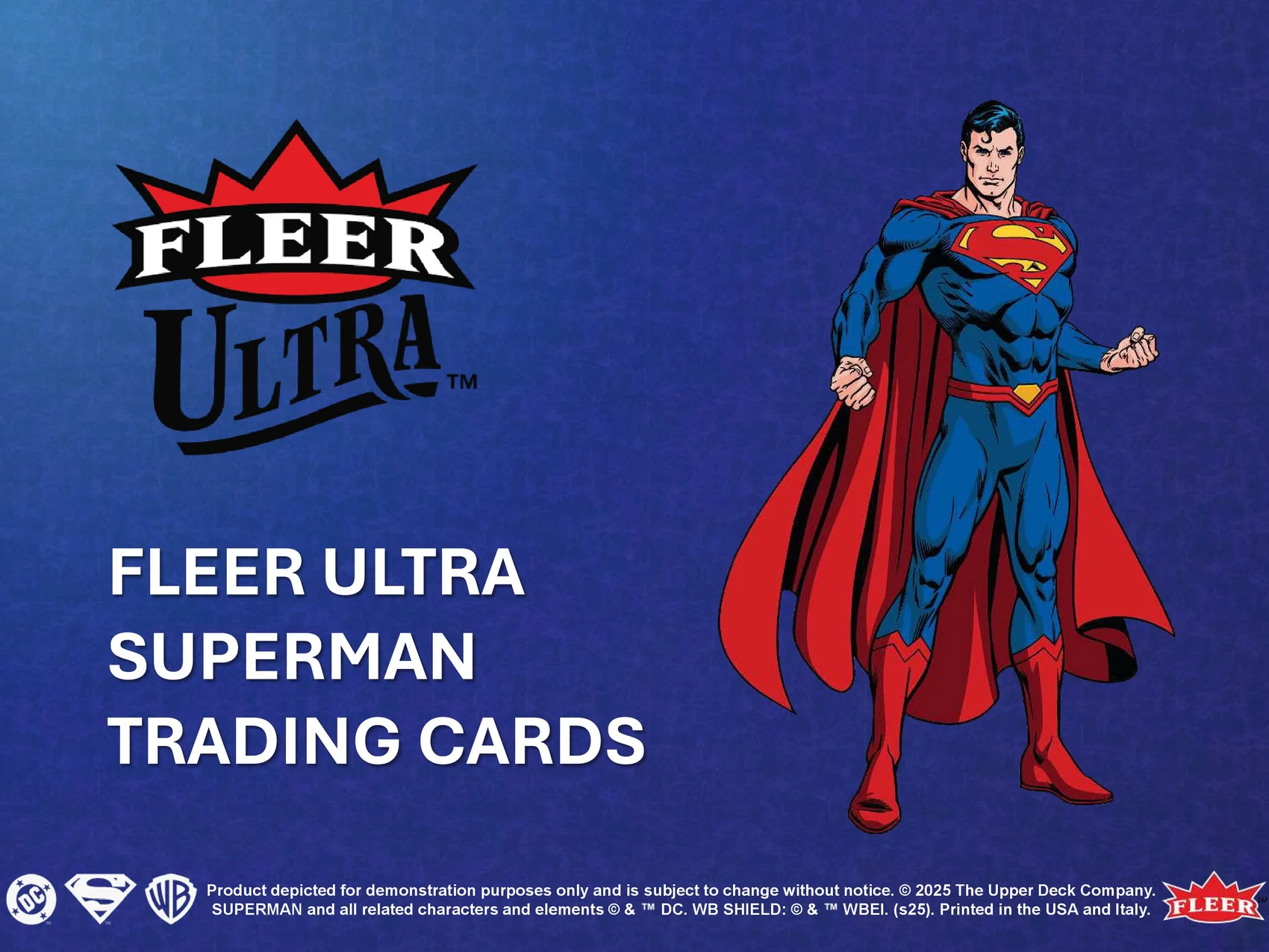 2025 Upper Deck Fleer Ultra Superman Hobby Box (Pre Order)